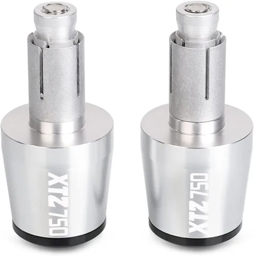 Extremos de manillar de motocicleta para XTZ 750 XTZ750 Super TENERE 1989-1996 22MM manillar Grips Cap Anti vibración Silder Plugs (Color : 1)