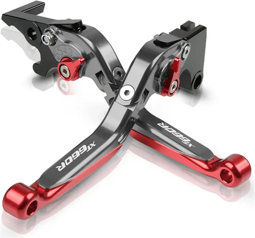 Miniatura 10 de Para Yamaha XT660R XT660 R 2014 2015 2016 2004-2017 Accesorios de motocicleta motocicleta ajustable extensible freno embrague palancas