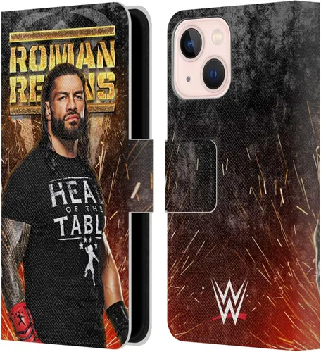 Miniatura 93 de Head Case Designs Officially Licensed WWE Distressed Logo Roman Reigns Leather Wallet Case Compatible with Apple iPhone 11