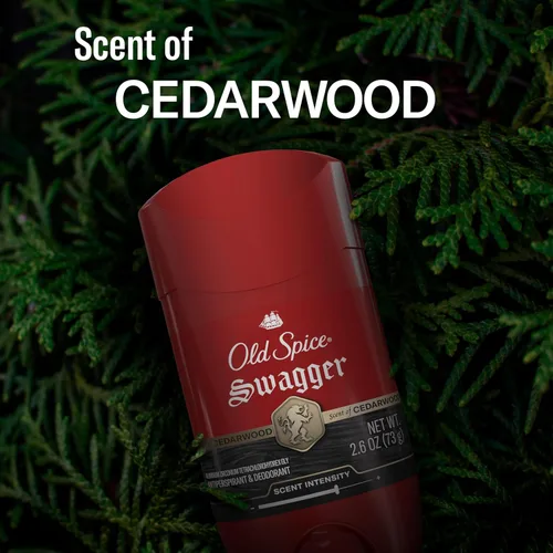 Miniatura 7 de Old Spice Red Collection - Antitranspirante y desodorante sólido invisible para hombres, aroma Swagger, protección contra olores de 48 horas