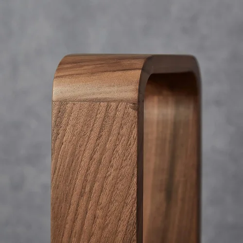 Miniatura 7 de Transprent - Jarrón de vidrio, tubo de ensayo, soporte para plantas hidrofílicas, marco de madera de nogal, soporte de flores, mesa de jardín