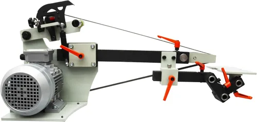 Miniatura 5 de TECHTONGDA Lijadora de banda de velocidad variable de 72 pulgadas con 3 muelas de molienda para cuchillos, herramientas de corte sin base, 220 V
