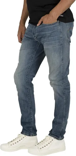 Miniatura 4 de G-Star 3301 - Jeans ajustados para hombre, Vintage Medium Aged
