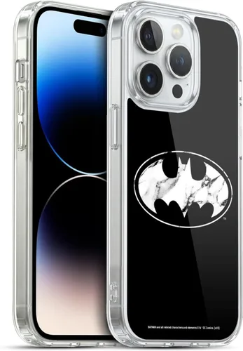 Miniatura 391 de Head Case Designs Funda de gel con licencia oficial de Batman DC Comics Bat Signal Logos [protección de grado militar] compatible con Apple iPhone 7
