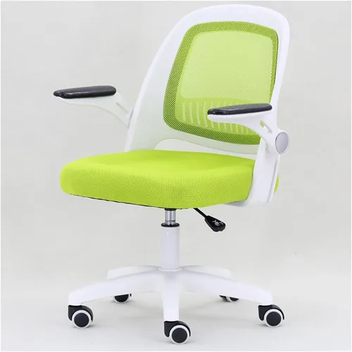 Miniatura 14 de Office Desk Computer Gaming Ergonomic Chair with Lumbar Back Support Adjustable Height Swivel Wheels Flip-up Arms Mesh Chair for Home Office