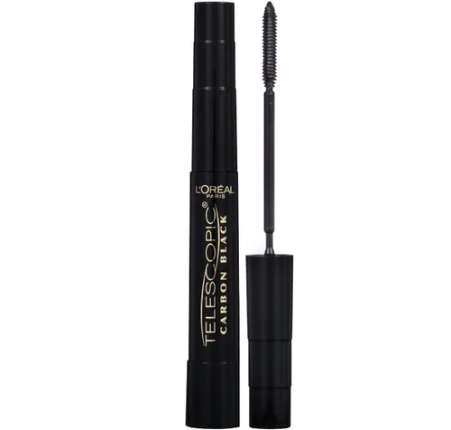 Miniatura 11 de L'Oreal Paris - Máscara de alargamiento de pestañas, maquillaje telescópico original, con cepillo de doble precisión para separar pestañas, lavable