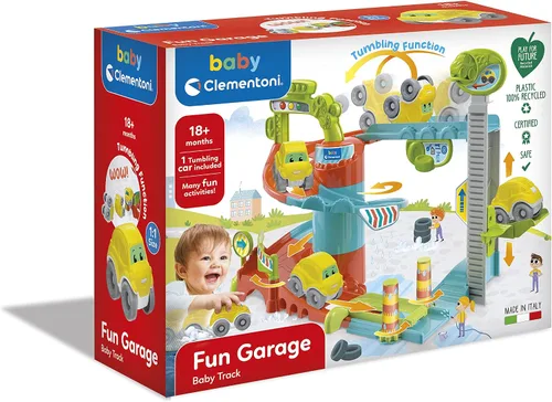 Miniatura 2 de Clementoni Baby, Fun Garage, 18+ Meses, 17482, Multicolor