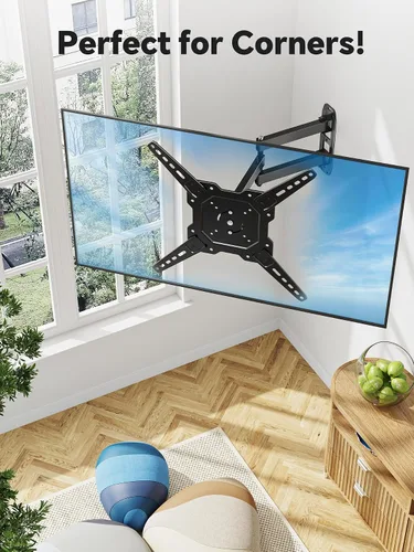 Miniatura 6 de Simple Trending Soporte de pared para TV de movimiento completo para televisores y paneles planos de 26" a 60", soporte de movimiento de TV