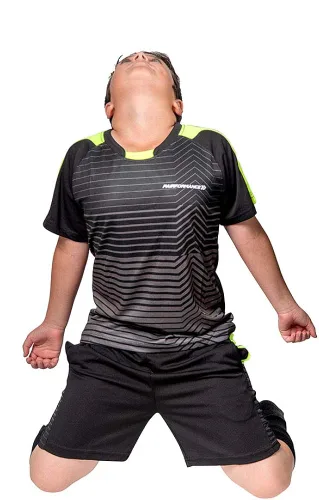 Miniatura 6 de PAIRFORMANCE Conjunto de camisetas de fútbol para niños, uniforme de entrenamiento de equipo deportivo de 6 a 12 años, para niños y niñas, conjunto