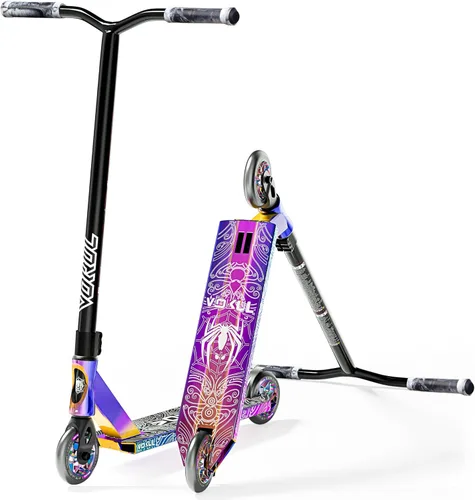 Miniatura 11 de VOKUL K1 Pro Stunt Trick Scooter para niños de 8 años en adelante, patinete de estilo libre para parque de patinaje en la calle para niños y niñas
