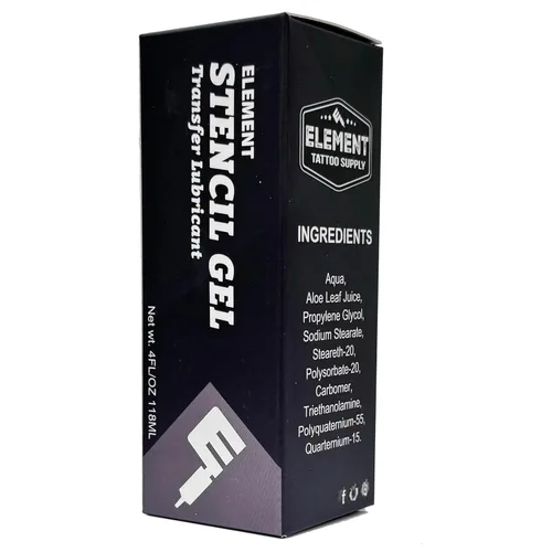 Miniatura 4 de Plantilla de tatuaje aplicador de gel loción 4 oz negro suave transferencia de plantilla limpia colocación de plantilla de larga duración Hold