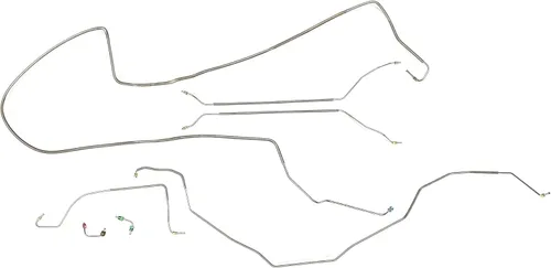 Miniatura 6 de Kit completo de línea de freno de coche – Se adapta a 64-67 Chevelle/Malibu Hardtop – Acero recubierto Galfan – The Stop Shop