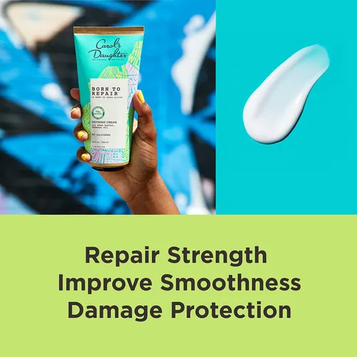 Miniatura 3 de Carol's Daughter Born To Repair - Crema para el cabello sin enjuague, hidratante, definición de rizos y antiencrespamiento, cuidado del cabello