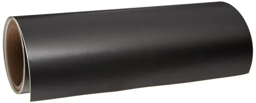 Brady - 121121 Cinta de marcado de piso para herramientas de sombra no abrasiva, 12 pies de longitud, 12 pulgadas de ancho, negro (paquete de 1