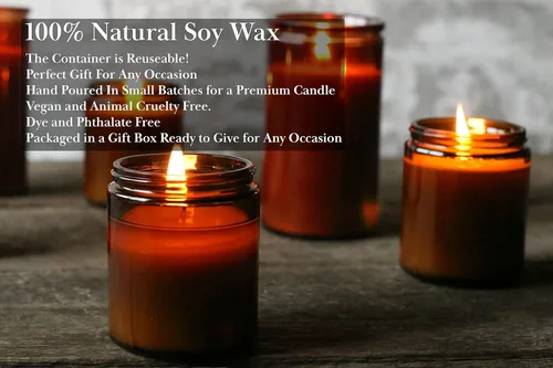 Miniatura 3 de Velas divertidas para regalo de despedida de colega para mujeres, hombres - “¡Felicidades! Lo lograste” – Aroma a lavanda y vainilla, vela de tarro