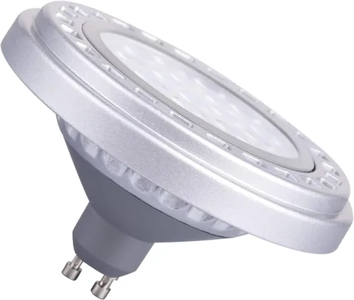QLEE Regulable GU10 Base AR111 15W 30 ° Ángulo de haz SMD LED Bombilla 3000k Luz cálida AC120V Focos abajo Luz de la pista 1500Lm