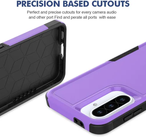 Miniatura 290 de Jeylly Compatible con Samsung Galaxy A22 5G Funda, Funda Samsung A22 5G con 2pcs protectores de pantalla de vidrio templado