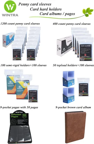 Miniatura 7 de Álbum negro de doble cara para tarjetas coleccionables de 12 bolsillos, carpeta de tarjetas premium de carga lateral, carpeta de 720 bolsillos