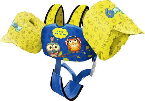 Miniatura 15 de Chriffer - Chaleco salvavidas para niños de 30 a 55 libras, flotadores con arnés de hombro con alas de brazo para niños y niñas de 2, 3, 4, 5, 6, 7
