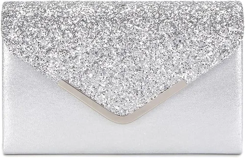 Miniatura 4 de Bolso cruzado pequeño de noche para mujer, bolso cruzado para baile de graduación, bolsas de hombro clásicas para bodas, fiestas