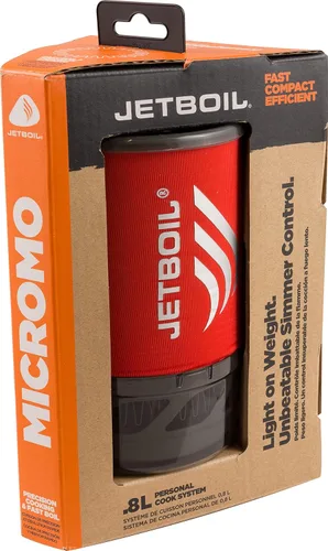 Miniatura 10 de Jetboil MicroMo - Sistema de cocina ligero de precisión para acampar y mochilero con control de calor ajustable color fantasía (Tamale)