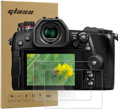 Protector de pantalla de vidrio templado para Panasonic Lumix DC-G9 G8 G7 G7 Mark II/DMC-GX7 Mark II GX7 III / GX9 GX8 LX10 LX9 FZ300 FZH1 / Ricoh