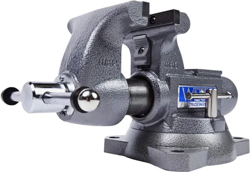 Miniatura 12 de Morsa de banco Wilton Tradesman, ancho de mandíbula 4-1/2", apertura máxima de mandíbula 3-1/2", garganta 3-1/4" (Modelo 1745)
