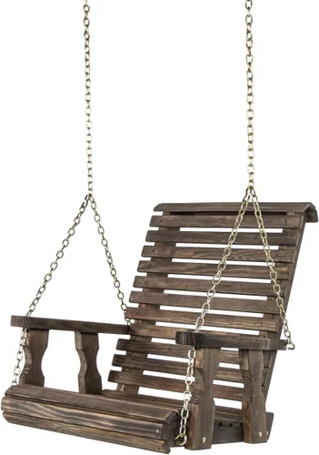 Miniatura 8 de Amish - Silla giratoria resistente con tratamiento a presión (mancha de cedro)