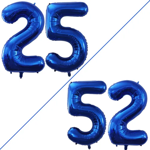 Miniatura 343 de Goer, conjunto de globos de papel aluminio para decoraciones de cumpleaños, globos de las letras de feliz cumpleaños y de números Oro