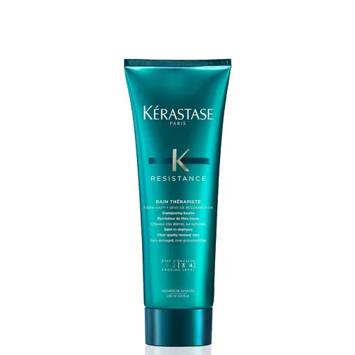 Kerastase Resistance Bain Therapist Balm-in - Champú de calidad de fibra renovación de cuidado, 15 onzas