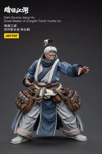 Miniatura 11 de JoyToy Fuente oscura: JiangHu Master Zongshi Tomb Yunhe Lin Figura de acción a escala 1:18