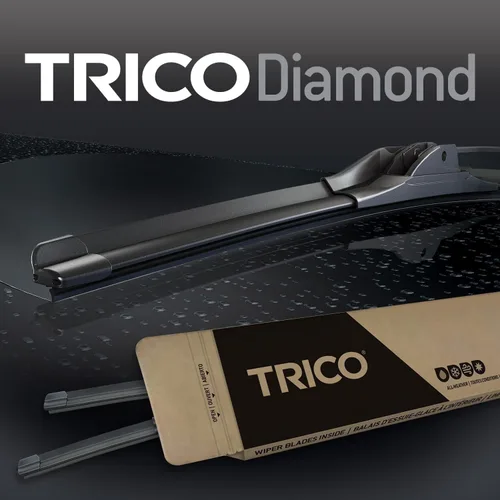 Miniatura 2 de TRICO Diamond - Juego de 2 limpiaparabrisas de repuesto prémium de 24 pulgadas + 21 pulgadas para todo tipo de clima, para todos los modelos