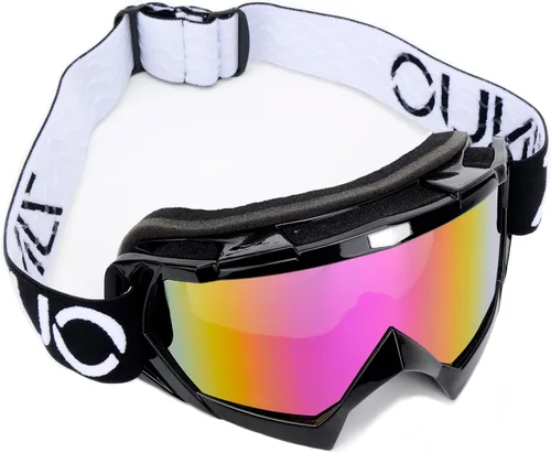 Miniatura 17 de Gafas de motocross para motocicleta ATV, todoterreno, motocross, carreras, MX UTV, resistentes al viento, a prueba de polvo, resistentes a