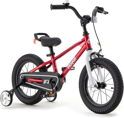 Miniatura 11 de RoyalBaby Freestyle Kids Bike 12 14 16 Inch with Training Wheels, 18 Inch with Kickstand, Bicycle for Ages 3-10 Years Boys Girls
