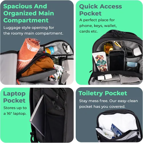 Miniatura 3 de ADV Tennis Pro V3 - Mochila para Tenis y Pickleball V2 - Mochila Flexible