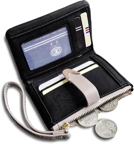 Miniatura 5 de TOPKULL Carteras para mujer Rfid pequeñas compactas con cremallera y monedero para mujer S