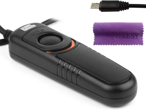 Miniatura 11 de Pixel Cable de liberación de obturador del comandante remoto DC0 compatible con Nikon Z8 Z9 D3 D4 D5 D6 D800 D850 D810 D700 D500 D300 D200 F6 F100