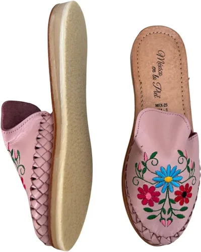 Miniatura 2 de Mexico en la Piel Sandalias de cuero para mujer hechas a mano.