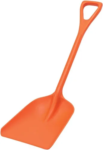 Miniatura 2 de A.M. Leonard Pala de cuchara de polietileno de 10 pulgadas con mango D-Grip