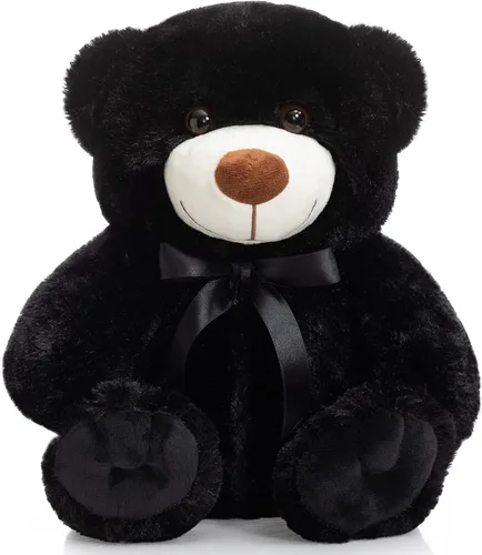 Miniatura 21 de Oso de peluche súper color, juguete de peluche para niños, novia, familia, felicitaciones, baby shower, cumpleaños, beige, 14 pulgadas
