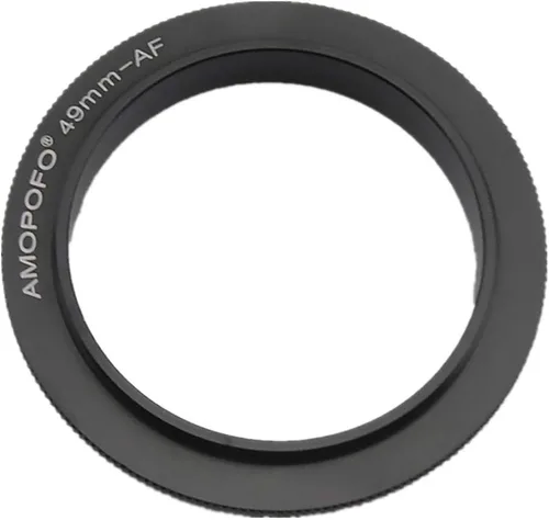 Miniatura 7 de Anillo adaptador de montaje inverso macro rosca de filtro de 1.929 in, y para cámaras DSLR Nikon D7500 D7100 D7000 D5600 D5200, D5500, D750, D810