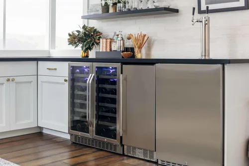 Miniatura 4 de EdgeStar IB250 - Máquina de hielo de 15 pulgadas de ancho y 20 libras de capacidad, de pie y bajo encimera con 25 libras. Producción diaria de hielo