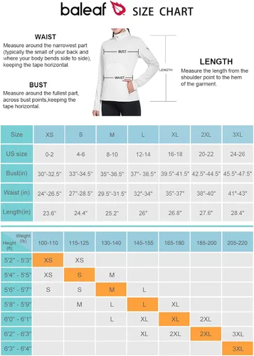 Miniatura 7 de BALEAF Camisas de equitación para mujer, manga larga, media cremallera, chaqueta de forro polar, para invierno, clima frío, equipo de correr