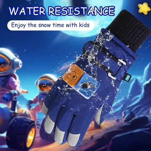 Miniatura 21 de Guantes de nieve para hombre y mujer, impermeables, para invierno, cálidos, para esquí, snowboard, guantes para mujer