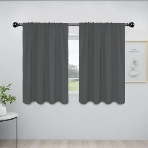 Miniatura 130 de Easy-Going - Cortinas opacas con bolsillo para varilla para el dormitorio, cortinas para ventanas que oscurecen la habitación o la sala de estar