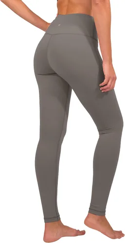 Miniatura 2 de 90 Degree by Reflex Leggings con función de control de abdomen, de cintura alta y confeccionados con tejido Power Flex
