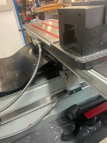 Miniatura 7 de Kit de visualización de escala magnética de lectura digital DRO de 3 ejes DRO para fresado y tornería CNC, longitud de viaje DIY