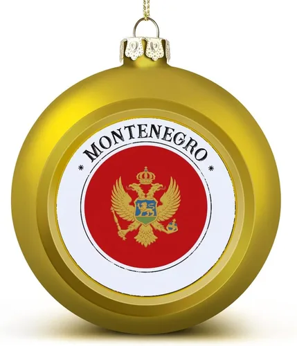 Miniatura 14 de Adorno de bola de Navidad de Marruecos, bandera de Marruecos, bandera de las naciones, adornos colgantes, recuerdo, regalo para árbol de Navidad
