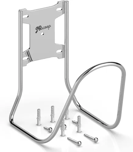Miniatura 7 de JBscoop Soporte de manguera grande de acero inoxidable, colgador de manguera resistente (1)