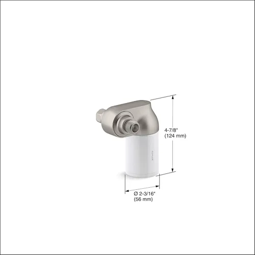 Miniatura 3 de KOHLER R24612-BN - Accesorio para cabezal de ducha con filtro Aquifer, sistema de filtración que se fija a la mayoría de cabezales de ducha